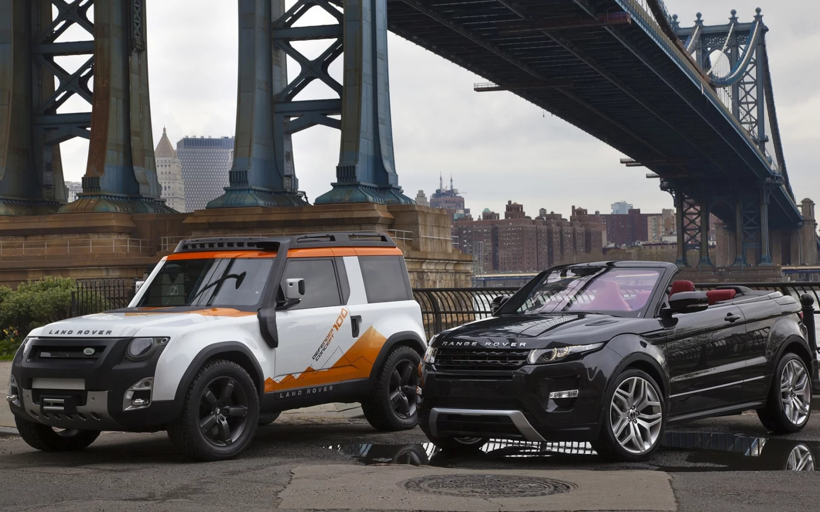 evoque, concept, Land rover, and, convertible, concept, dc100, range rover, expedition