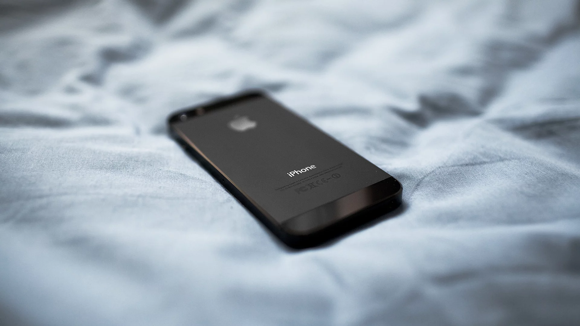 черный, Apple, iphone 5, размытость, макро