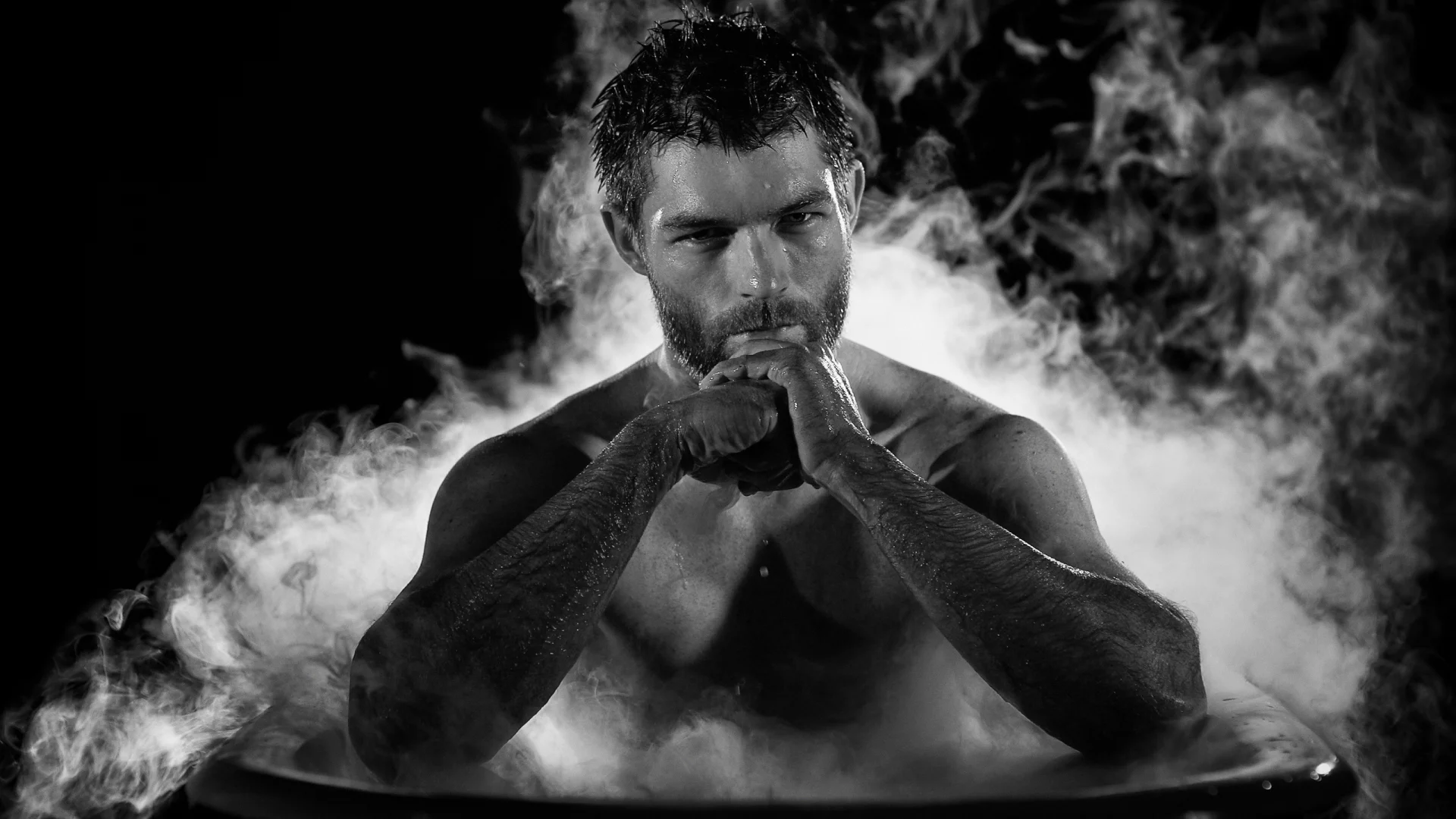 актёр, ванна, spartacus, Liam mcintyre