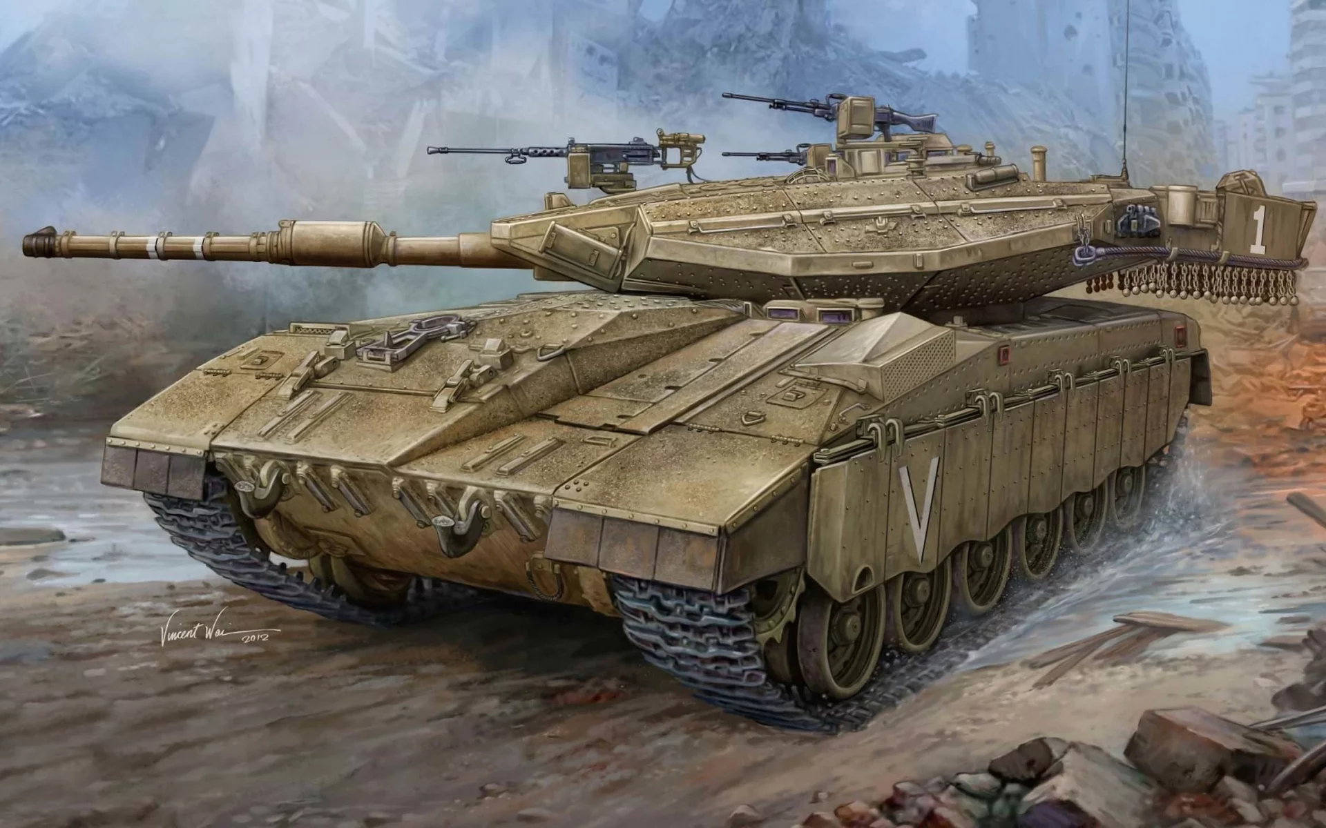 боевых, меркава, основных, танк, серия, mk iii d , merkava, Арт