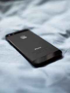черный, Apple, iphone 5, размытость, макро