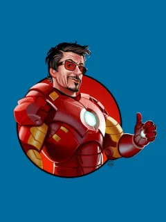 minimalism, арт, Железный человек, минимализм, iron man