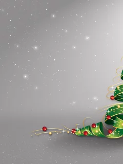 christmas, снег, новый год, рождество, new year, Елка, шарики