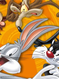 багз банни, твити, кот сильвестр, Looney tunes, даффи дак