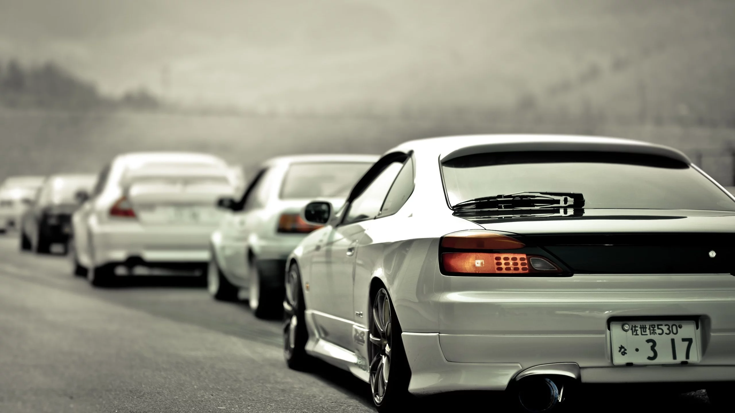 silvia, tuning, s15, фара, номер, белая, Nissan, выхлоп