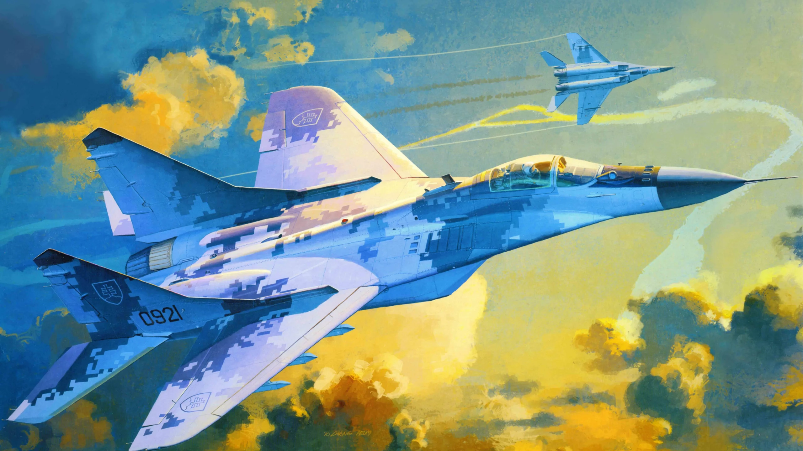 fulcrum, Арт, миг-29а, самолет, точка, советский, опоры
