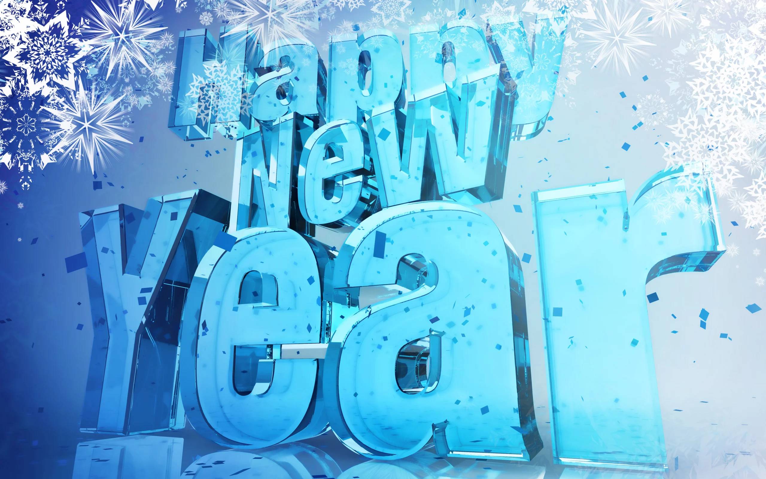 Happy new year, 3d, с новым годом