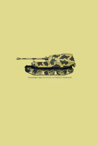 Ferdinand, федя, истребитель танков, пт-сау, panzerj__ger tiger (p)