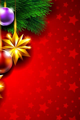 рождество, Новый год, праздник, new year, шарики, christmas