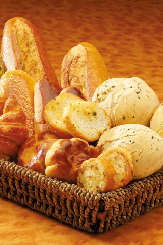 сдоба, ломти, булочки, Корзина, хлеб, батоны, выпечка