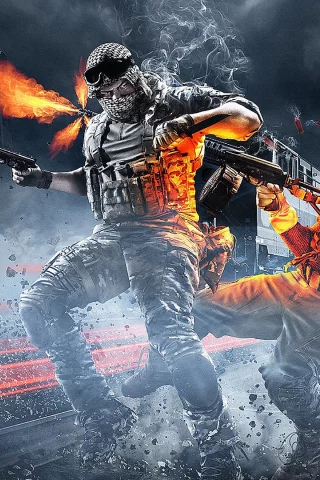 бандиты, Battlefield 3, солдаты, поле битвы 3, war, война