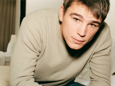 актер, джош хартнетт, джемпер, шатен, бежевый, Josh hartnett