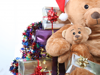 рождество, новый год, christmas, игрушки, медведь, Праздник
