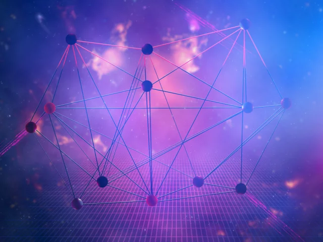 aymcreations, шарики, связь, fully connected, Абстракция
