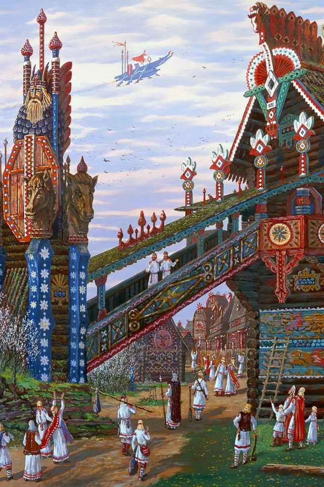 всеволод иванов, Князь рус прилетел по весне