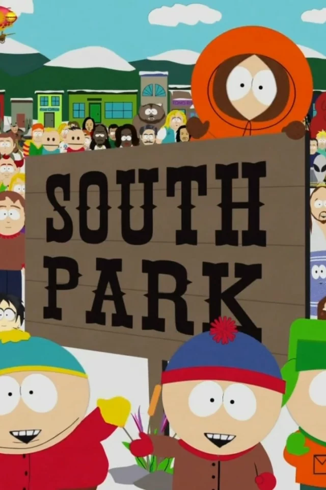 south park, картман, кенни, Южный парк, заставка