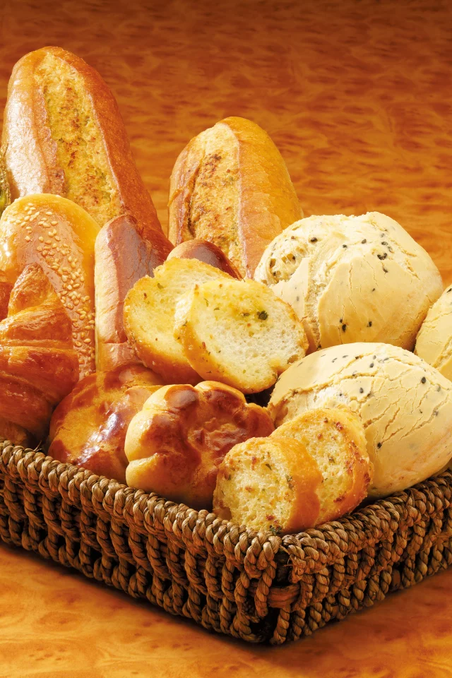 сдоба, ломти, булочки, Корзина, хлеб, батоны, выпечка