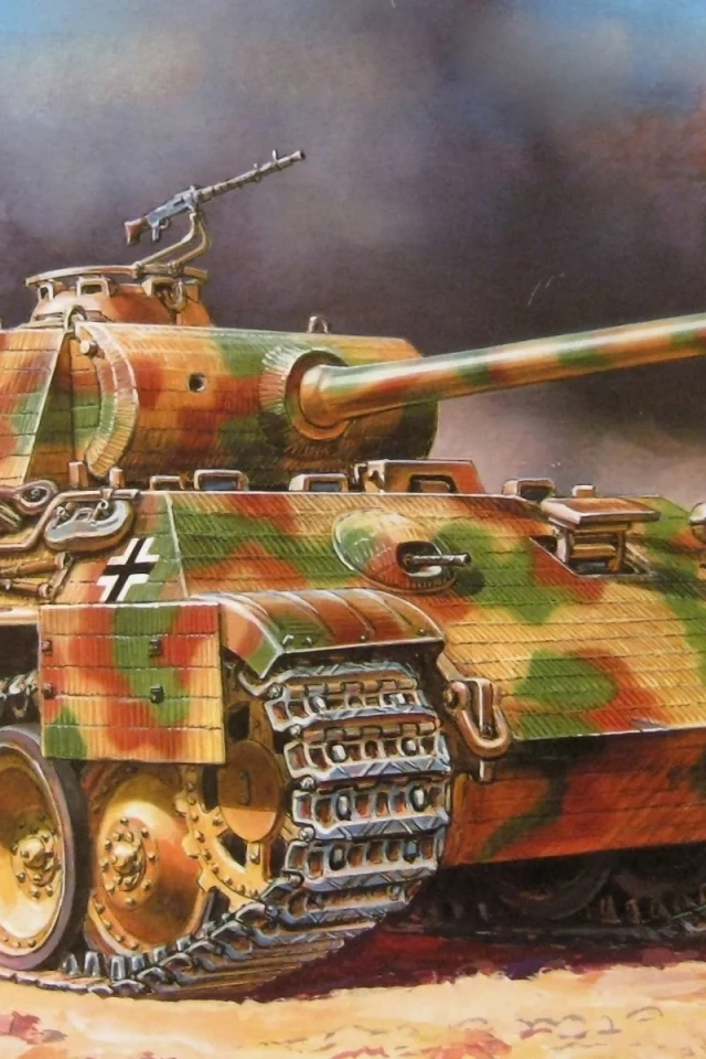 пантера, обои, Pzkpfw v ausf a, танк