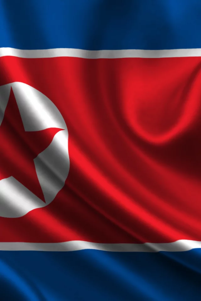 North korea, северная корея, флаг