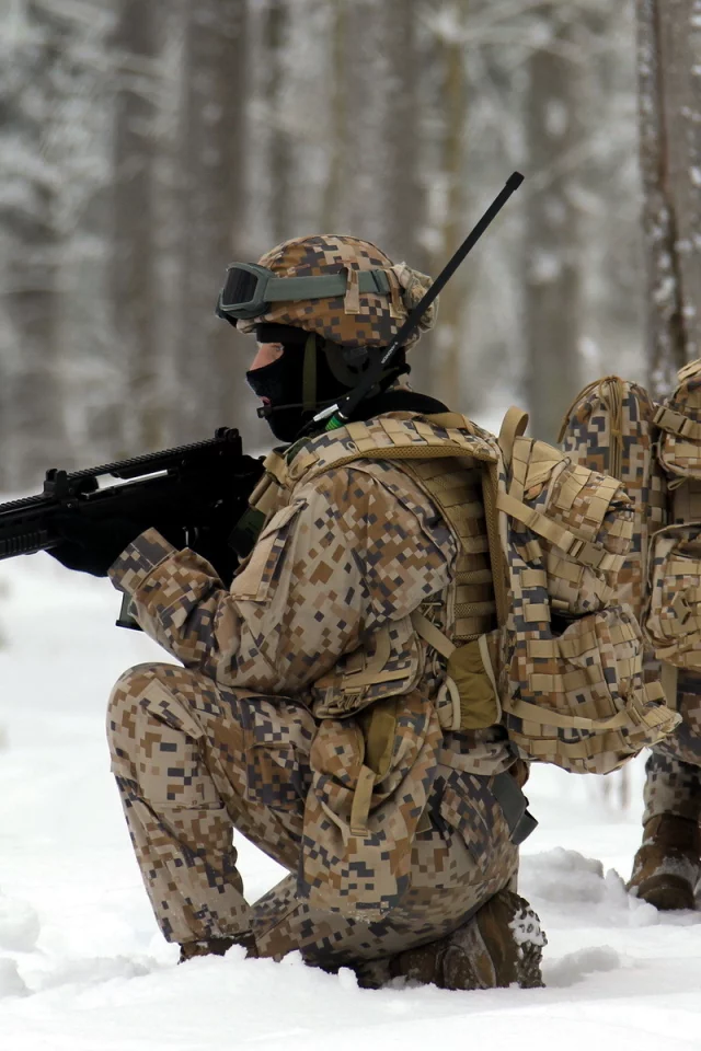 солдаты, оружие, Latvian army