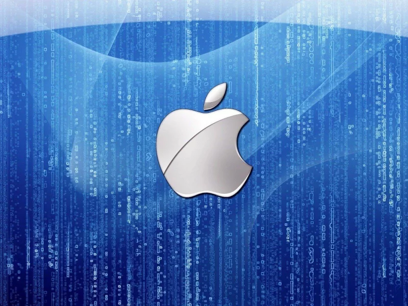 полосы, Apple, лого, бренд, яблоко