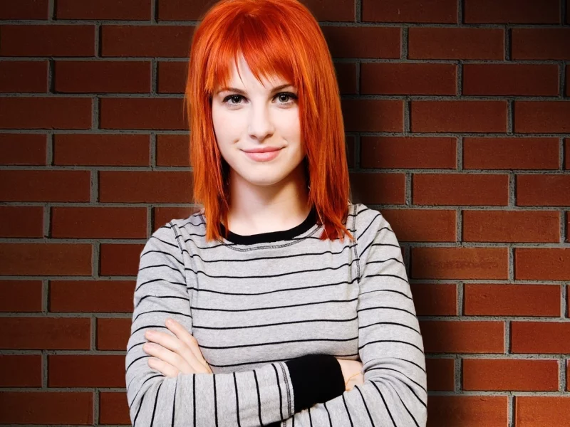певица, рыжая, знаменитость, Hayley williams, улыбка