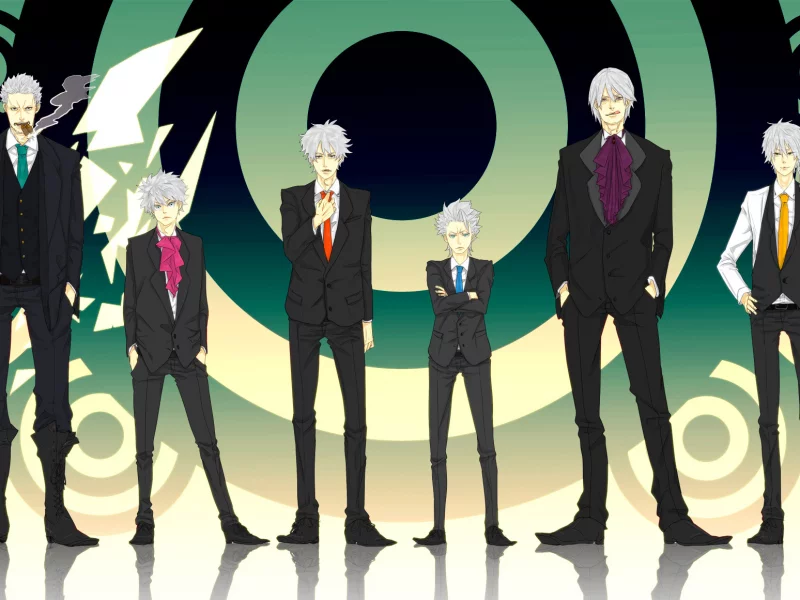 hunter x hunter, Bleach, prince of tennis, devil may cry, gintama, naruto, one piece, persona