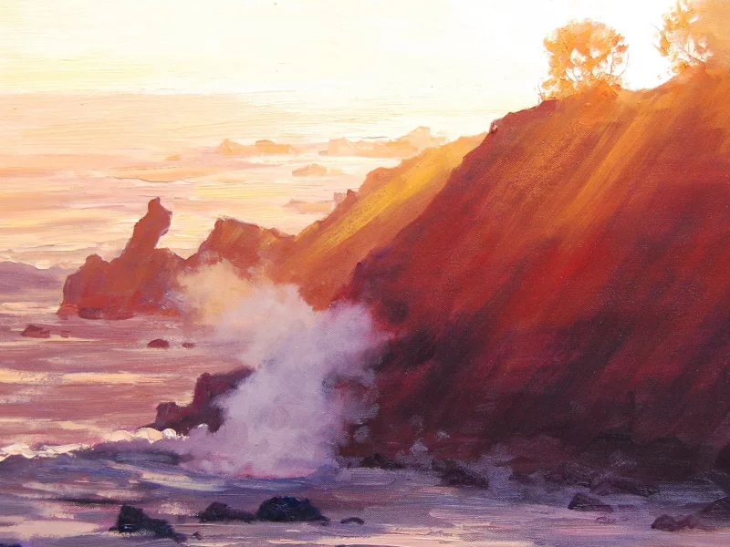 artsaus, берег, Арт, природа, волны, море, холм