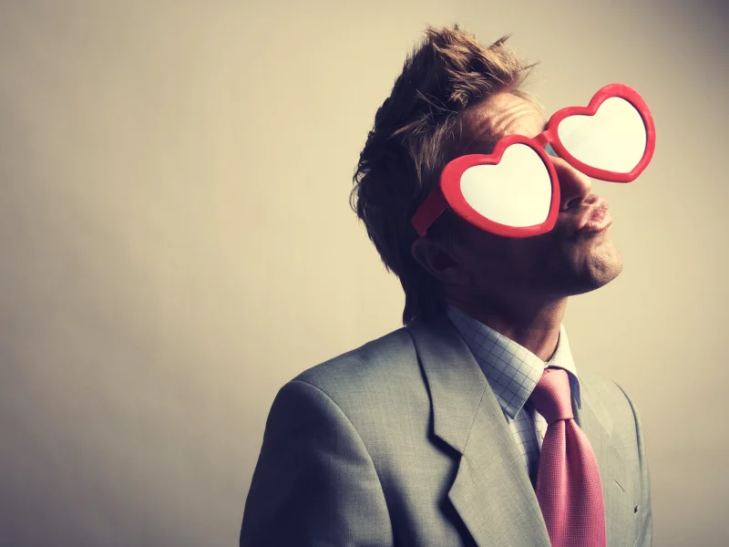 костюм, любовь, парень, love, suit, Guy, glasses, сердца, очки, hearts