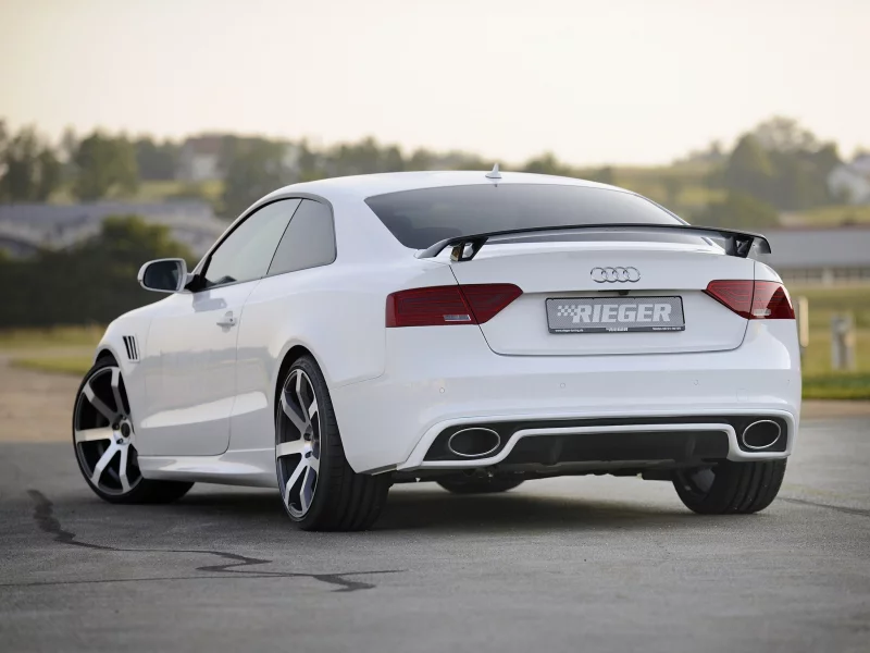 вид сзади, coupe, купе, s-line, audi, тюнинг, ауди, a5, tuning, Rieger
