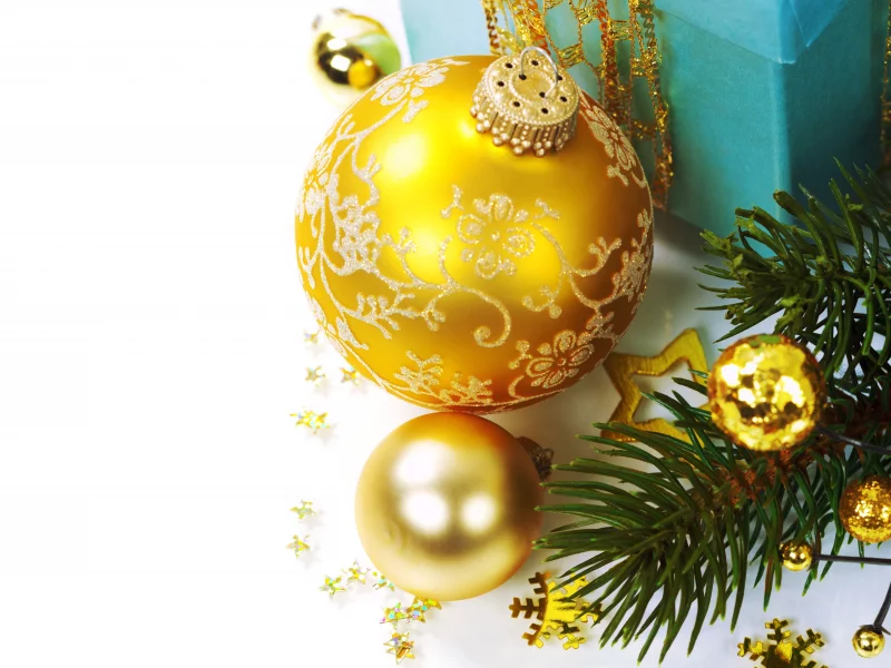 праздник, Новый год, new year, шарики, рождество, christmas