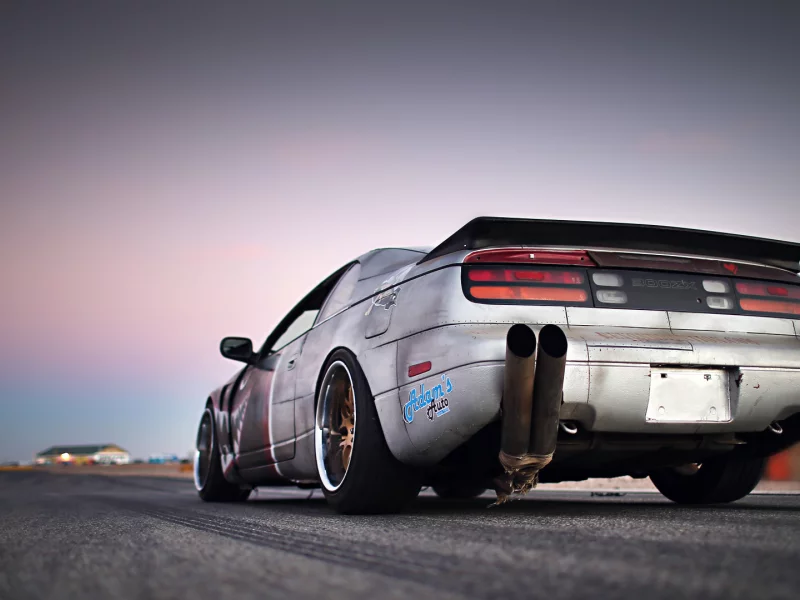rims, Nissan, z32, exhaust, drift, track, sportcar, 300zx, retro, tuning, style
