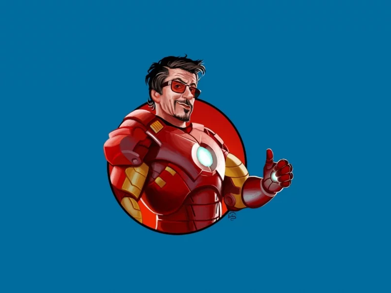 minimalism, арт, Железный человек, минимализм, iron man