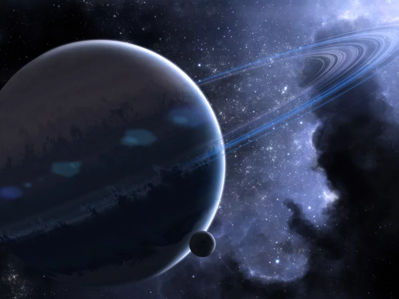 space, nebula, кольца, Космос, planet, планеты