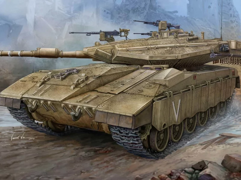 боевых, меркава, основных, танк, серия, mk iii d , merkava, Арт
