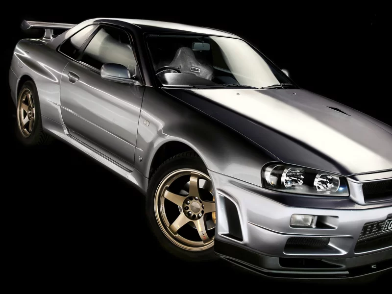 gt-r, скайлайн, silvery, серебристый, r34, ниссан, skyline, Nissan