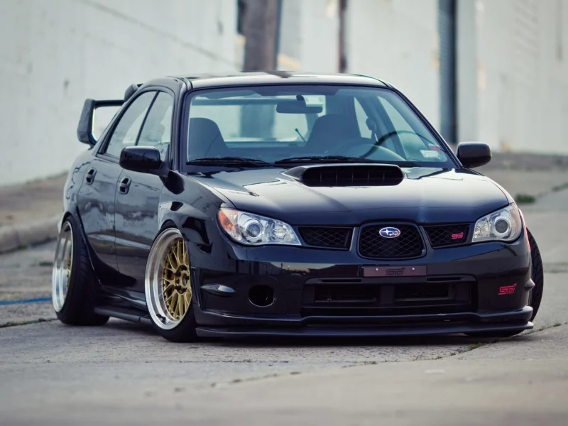sti, japan, impreza, автомобиль, subaru, low, car, Car, wallpapers, slammed, tuning