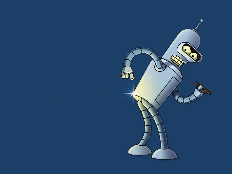 синий, Футурама, робот, бендер, bender bending rodriguez, futurama