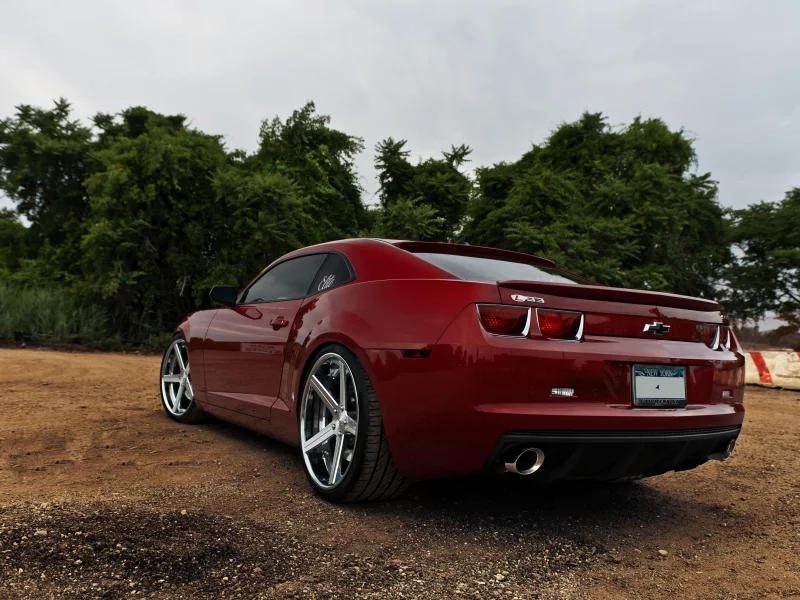 Chevrolet, задок, camaro ss, красный, шевроле, камаро сс, red