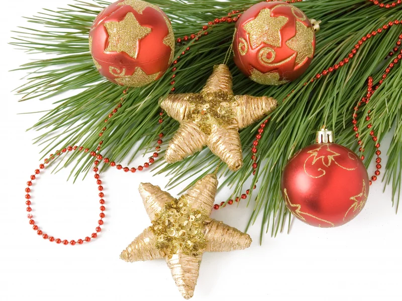 шарики, шары, игрушки, christmas, золотые, елочные, New year