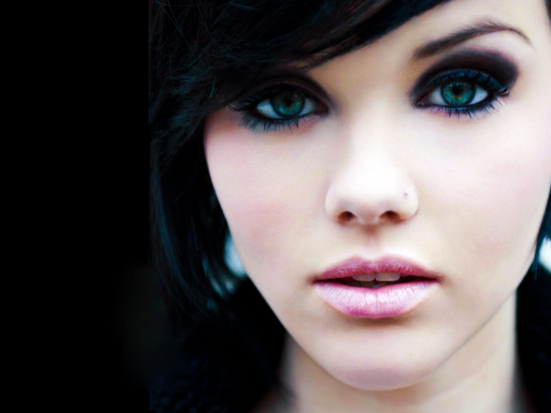 красивые глаза, Mellisa clarke, взгляд, брюнетка, модель, губы