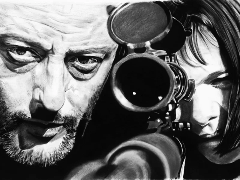 арт, natalie portman, натали портман, jean reno, Леон, leon, жан рено