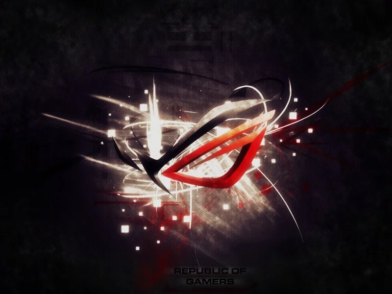 abstract, logo, asus gamers, Asus, republic of gamers, brand