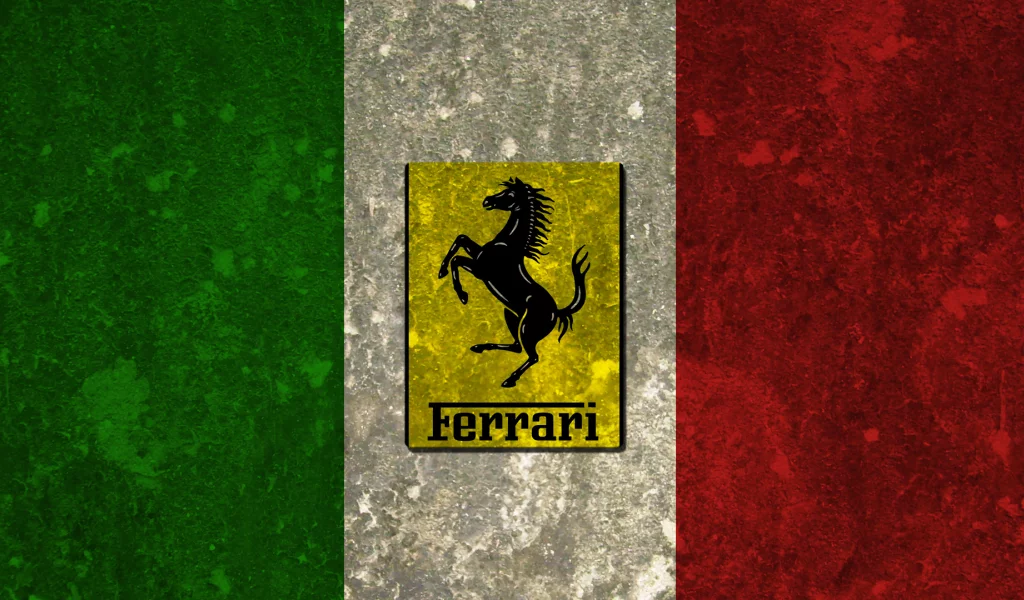 ferrari, italia, Италия, феррари, гарцующий жеребец, флаг
