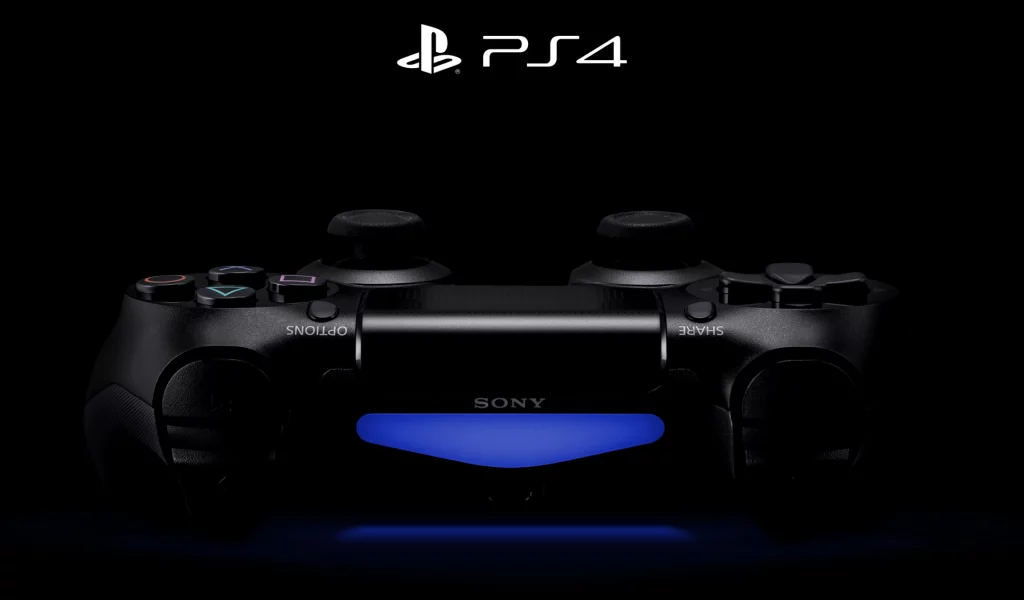 черный, playstation, Ps4