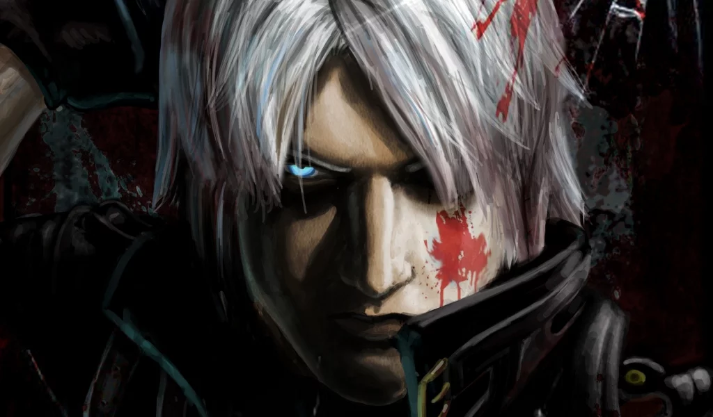 game wallpapers, fanart, Devil may cry 2, dmc 2, txikimorin, devils never cry, demon hunter, dante