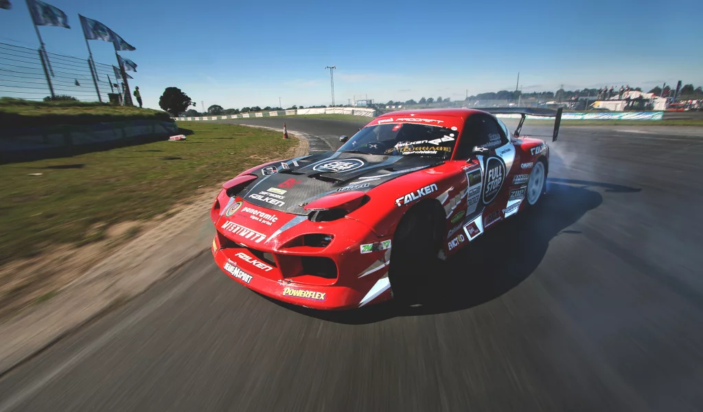 гонка, мазда, Mazda, rx7, race, скольжение, дрифт, занос, drifting