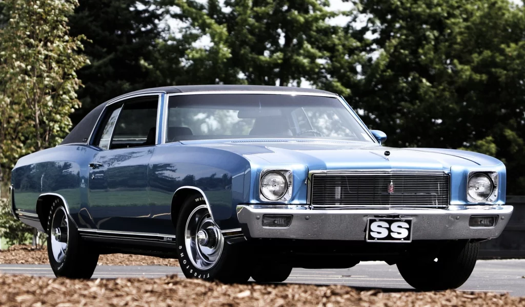 ss, монте карло, 454, monte carlo, Chevrolet, 1971, передок, шевроле