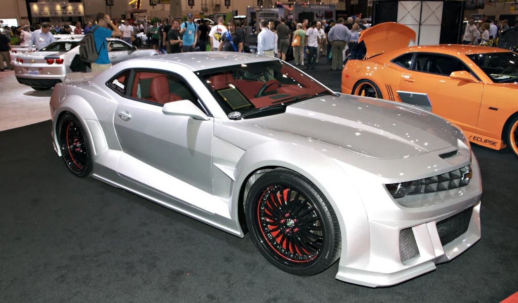 chevrolet, camaro, ss, tuning, sema show, widebody