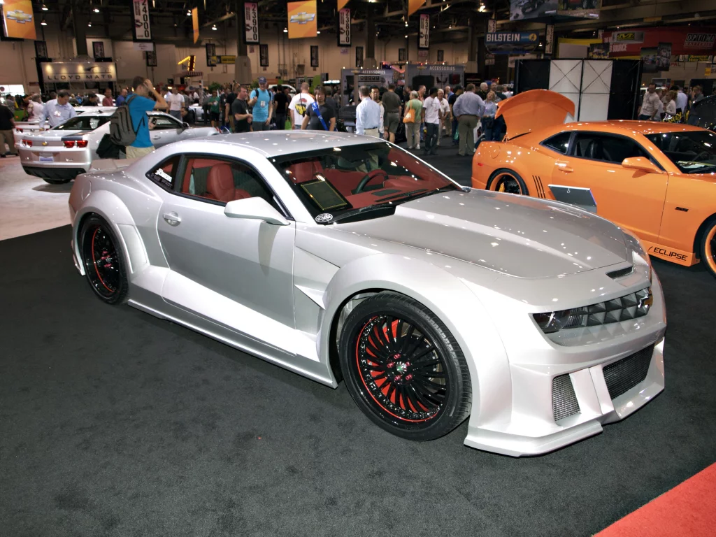 chevrolet, camaro, ss, tuning, sema show, widebody